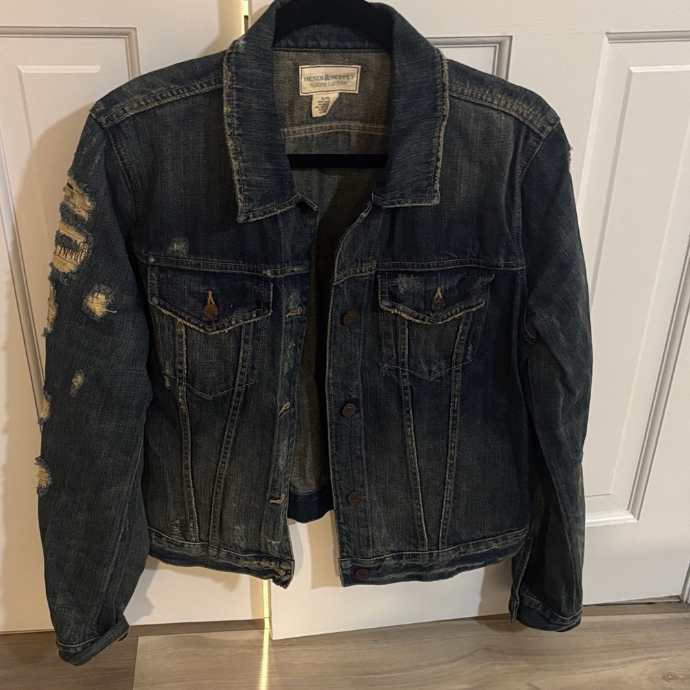 Denim & Supply Ralph Lauren Blue Denim Jacket size XL